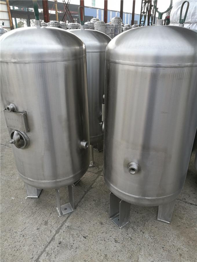 Los tanques de almacenamiento de gasolina horizontales del diseño del recipiente del reactor, el tanque de presión del acero inoxidable
