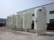 Custom Vertical Vacuum Receiver Tank , Stainless Steel Vacuum Storage Tanks