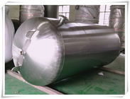 China Acero de carbono horizontal modificado para requisitos particulares de los tanques del depósito de aire comprimido del color/acero inoxidable compañía