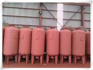 El tanque de presión del diafragma de la bomba de agua del color rojo para edificio del sistema de abastecimiento del agua el alto