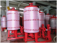 China Acero inoxidable el tanque de presión de circuito de agua de 304/316 diafragmas con el tratamiento de pulido compañía