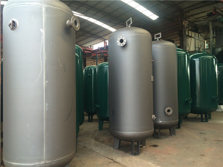 el tanque del aire de presión de punto bajo del acero de carbono de 3000L 1.0mPa para la industria fabril de la maquinaria