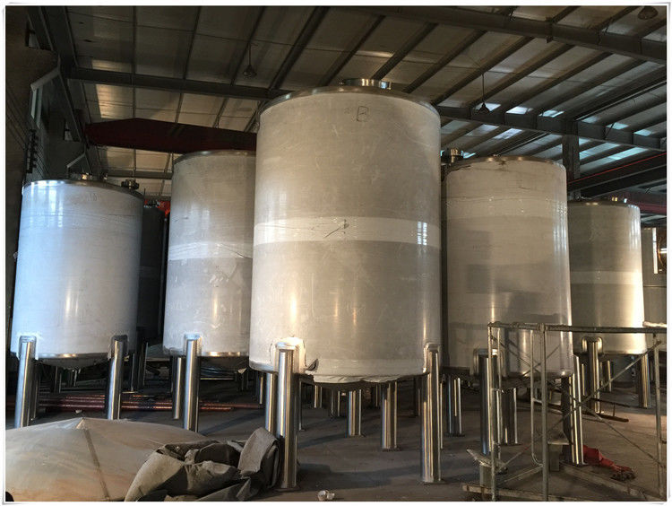 Los tanques de extensión industriales del almacenamiento de gasolina del gasoducto/LPG con la orientación completa de la vertical de las piezas