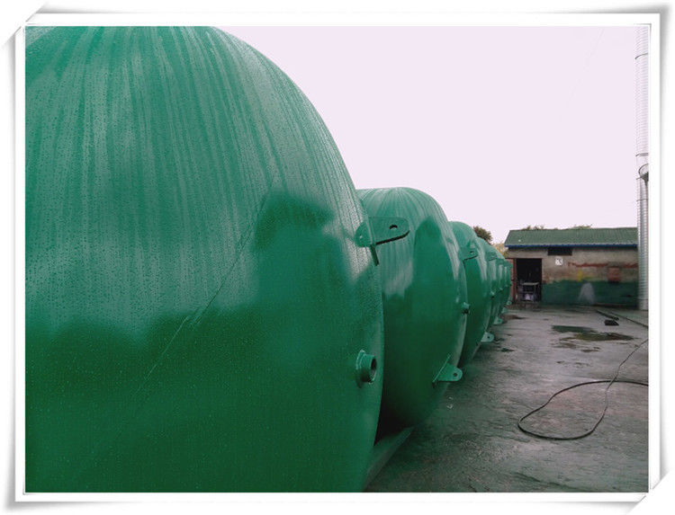 2 toneladas 5000 litros del nitrógeno de tanque de almacenamiento, el tanque horizontal del receptor del compresor de aire