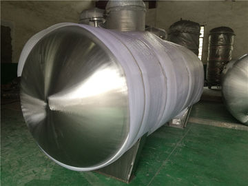 Los tanques de almacenamiento de gasolina del acero inoxidable y recipientes del reactor para la industria del automóvil horizontal